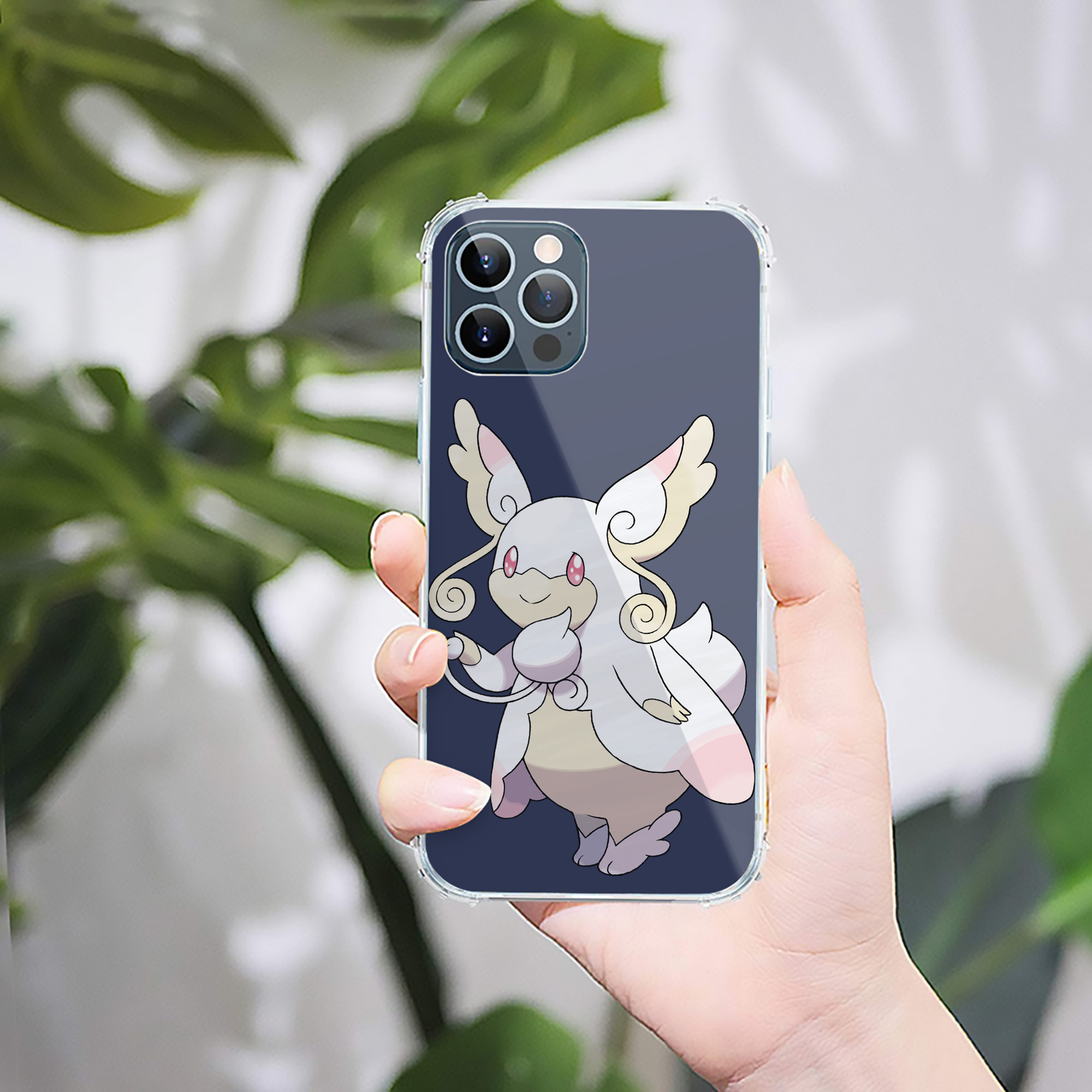 （画像用） ポケットモンスター Pokémon 【iPhone 12シリーズ対応】透明スマホケース（クリアソフトケース）
